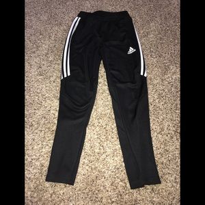 Black Adidas joggers